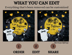 Digital Pregnancy Announcement, A Little Nightmare Coming, Customizable Halloween Themed, Personalized Editable Template TailoredTreasuresDigitalDesigns™