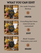 A Little Cowgirl is Coming, Farm Girl Digital Gender Reveal, Digital Western Pregnancy Announcement Customizable Editable Template - TailoredTreasuresDigitalDesigns™