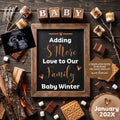Adding S'More Love to Our Family – S'mores Chalkboard Sign Pregnancy Announcement Digital Template TailoredTreasuresDigitalDesigns™