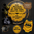 Digital Batman Pregnancy Announcement, Customizable Superhero Themed, Personalized Editable Template TailoredTreasuresDigitalDesigns™