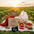 Berry Sweet Baby Reveal Digital Editable Template, Strawberry Themed Canva Instant Download TailoredTreasuresDigitalDesigns™