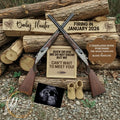 Hunting Buck or Doe Baby Reveal Digital Editable Template, Canva Social Media Template TailoredTreasuresDigitalDesigns™
