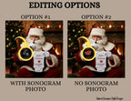 Digital Christmas Pregnancy Announcement, Shhhh Baby Coming, Customizable Santa Winter Themed, Personalized Editable Template TailoredTreasuresDigitalDesigns™