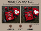 Digital Deadpool Chimichangas Pregnancy Announcement, Customizable Superhero Themed, Personalized Editable Template TailoredTreasuresDigitalDesigns™