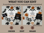 Digital Halloween Pregnancy Announcement, Unexpected Baby Reveal, Customizable Personalized Editable Template TailoredTreasuresDigitalDesigns™