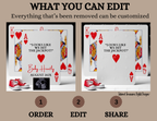 Playing Card Pregnancy Announcement, Poker Card for Grandparent Baby Announcement, Novelty Baby Announcement Gift, Baby Reveal Card TailoredTreasuresDigitalDesigns™