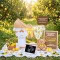 Life is About to Get a Whole Lot Sweeter – Lemon Pregnancy Announcement Template, Editable Canva Digital Download TailoredTreasuresDigitalDesigns™