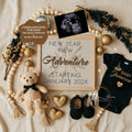 New Baby Adventure Baby Reveal Digital Editable Template, Gender Neutral Canva Template TailoredTreasuresDigitalDesigns™