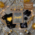 Unexpected Baby Reveal Digital Editable Template, Gender Neutral Canva Instant Download