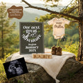 Our Next Great Adventure Digital Pregnancy Announcement, Gender Neutral Customizable Outdoors Editable Template - TailoredTreasuresDigitalDesigns™