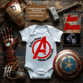 Digital Superhero Pregnancy Announcement, The Next Avenger is Coming, Customizable Marvel Themed, Personalized Editable Template TailoredTreasuresDigitalDesigns™