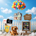 Disney Up Baby Reveal Digital Editable Template, Pixar Inspired Canva Personalized Template TailoredTreasuresDigitalDesigns™