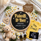 Parents to Bee! Honey Bee Pregnancy Announcement Template | Fully Editable Digital Download TailoredTreasuresDigitalDesigns™