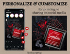 Spiderman Superhero Pregnancy Announcement Template | Fully Editable Canva Digital Download TailoredTreasuresDigitalDesigns™
