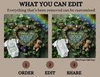 Digital St Patrick's Pregnancy Announcement, Extra Sweet, Customizable March Themed, Personalized Editable Template TailoredTreasuresDigitalDesigns™