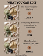 St. Patrick's Day Pregnancy Announcement Template | We Are Adding a Little Luck | Gold Shamrock Sign | Editable Canva Digital Download TailoredTreasuresDigitalDesigns™