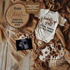 Digital Western Pregnancy Announcement, Saddle Up We're Adding to Our Herd, Customizable Cowboy Themed, Personalized Editable Template TailoredTreasuresDigitalDesigns™